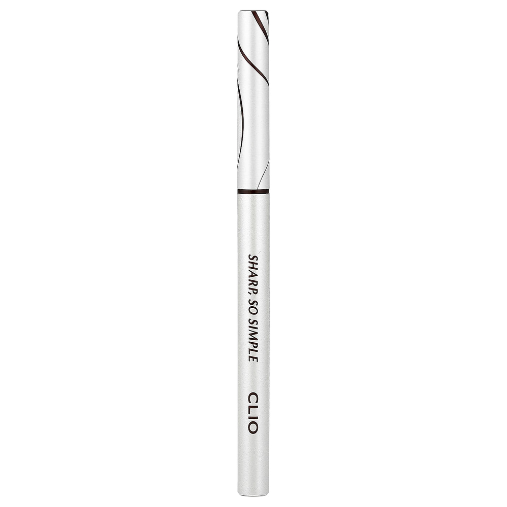 Clio, Sharp, водостойкая подводка для карандашей So Simple, 04 темно-коричневый, 0,14 г (0,004 унции)