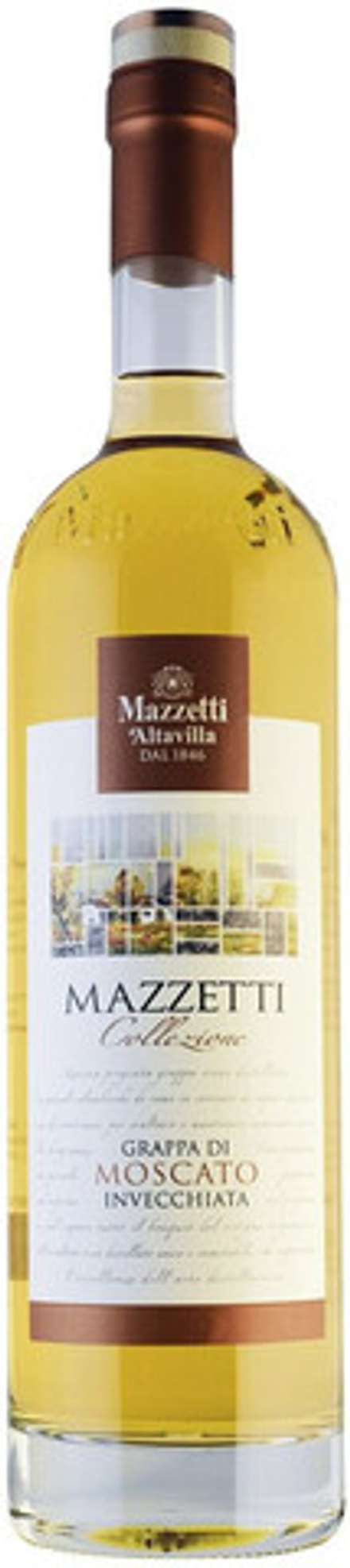 Граппа Mazzetti d'Altavilla Grappa di Moscato Invecchiata, 0.7 л