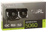 Видеокарта ASUS RTX 5060 Dual OC (DUAL-RTX5060-O8G) 8 Гб