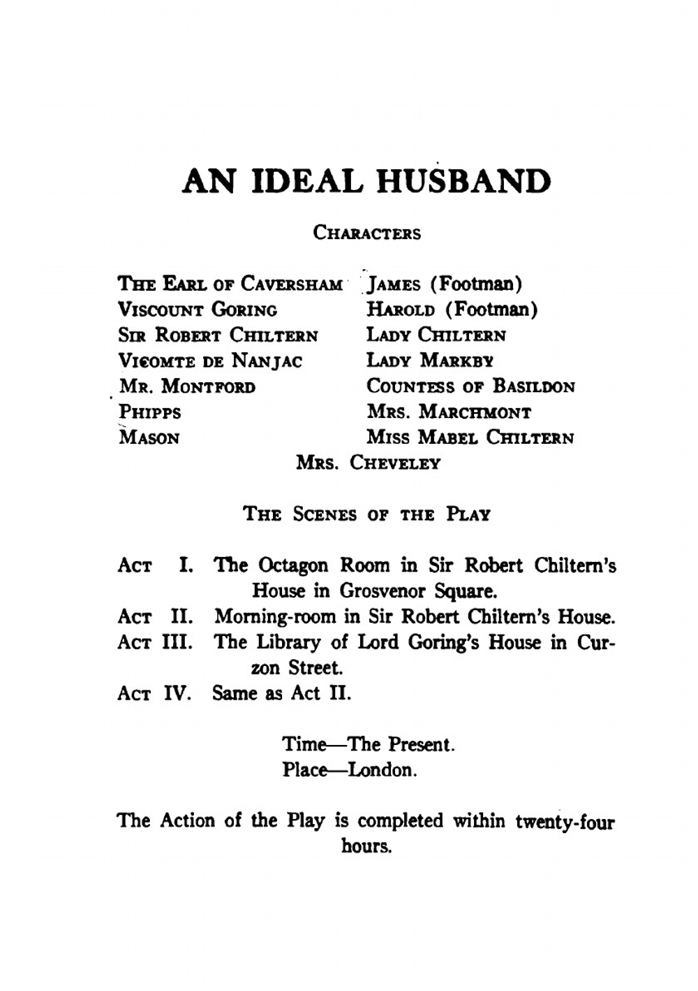 An Ideal Husband: A Woman of No Importance | Оскар Уайльд