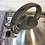 Чайник 2,8л нерж со свистком, матовый, ручка с силиконовым покрытием, "Daniks" MSY-013