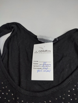Топ со стразами 48 размер