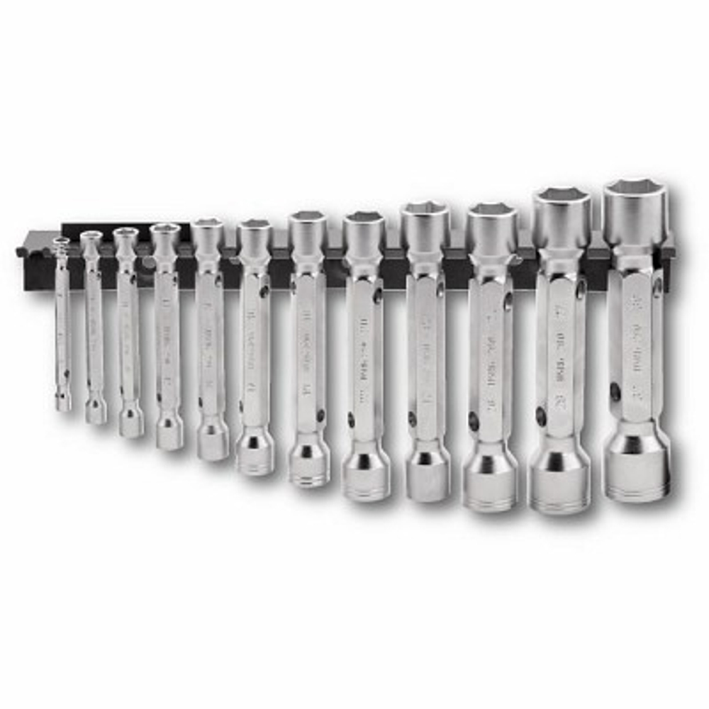 290 E/R12 Набор двусторонних трубчатых ключей 6-32 мм, металлическом держателе, USAG (Италия)