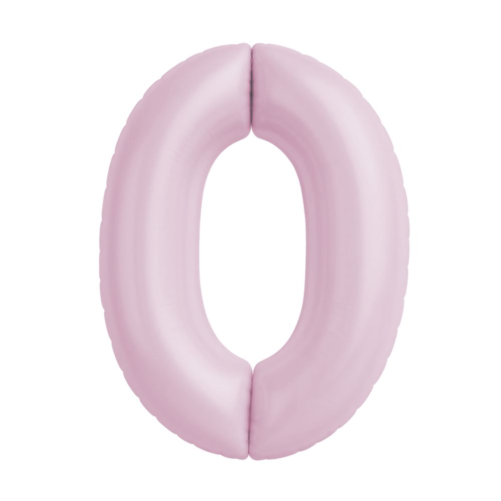 Цифра 0 Slim Зефирный 40&quot; Agura