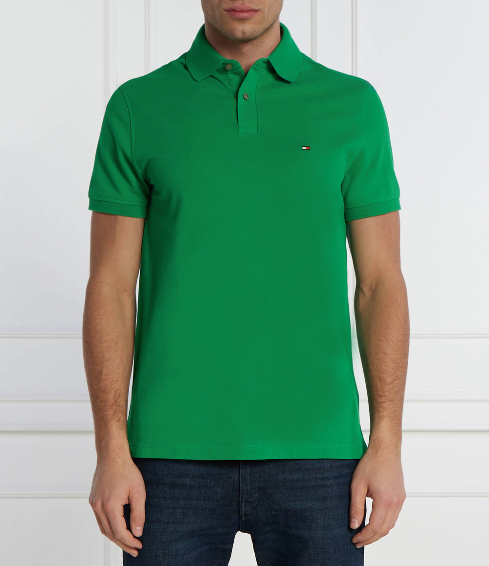 Поло Tommy Hilfiger - зеленый(MW0MW17770)