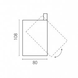 Плафон металлический Lightstar Alta Base 215336