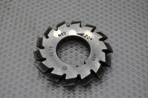 Фреза модульная М1,75 №3 (HSS) z=14