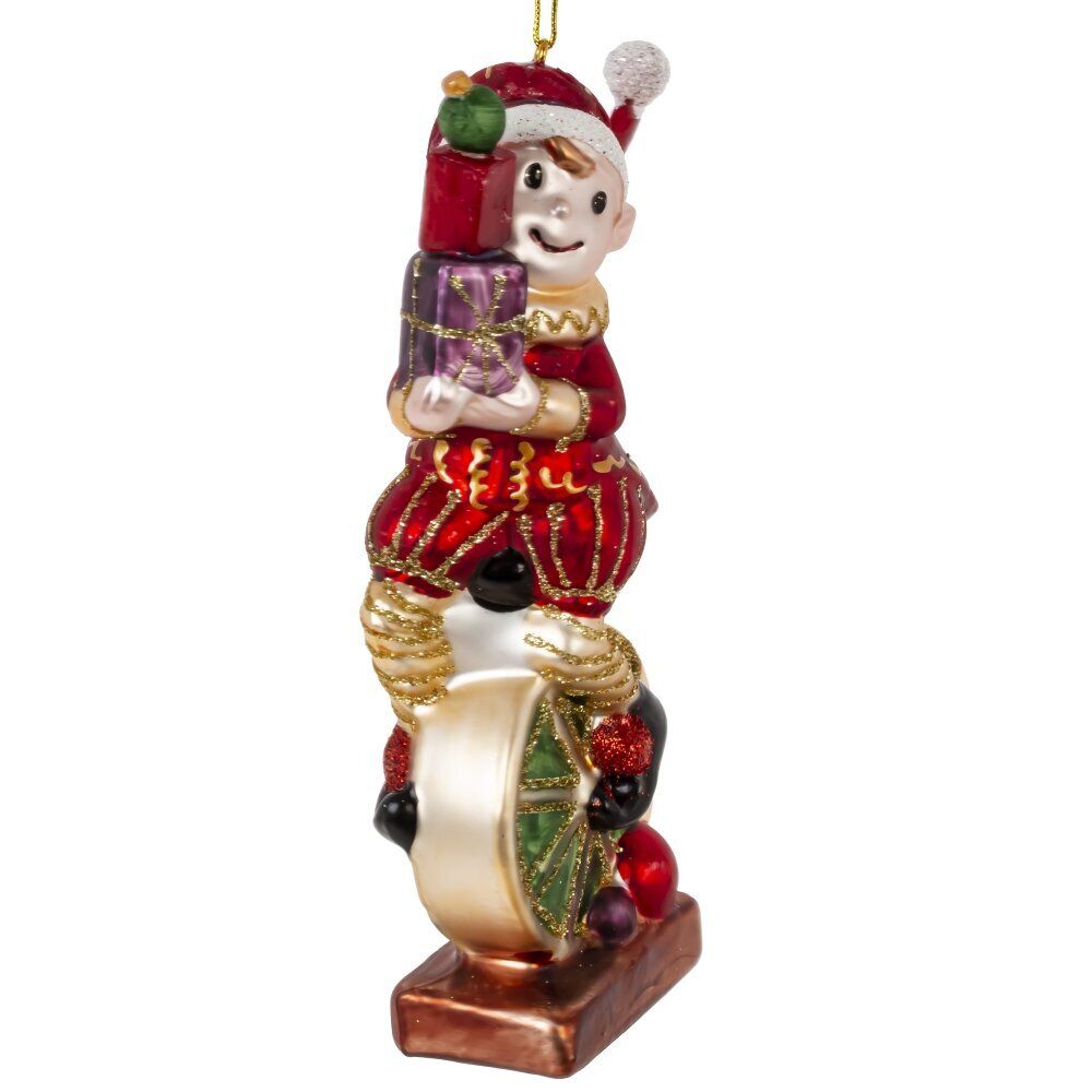 GAEM Украшение новогоднее "Гном", L8 W3 H15 см