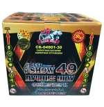 Батарея салютов 'The Best show 49' (СБ-04901-30) от Белый Тигр, 49 выстрелов, 30 мм