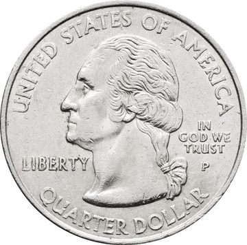 25 центов (1/4 доллара, квотер) 2000 США «Штат Южная Каролина» (P)