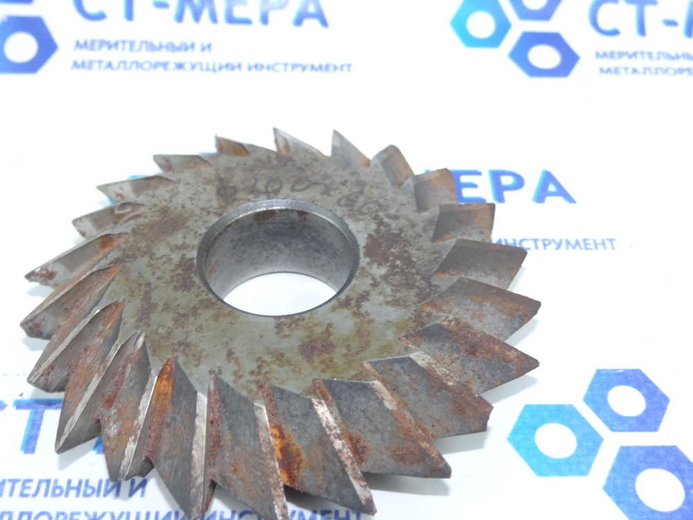 Фреза дисковая двухугловая симметричная 100х30х27мм, 90° Z=22 ( следы экспл)