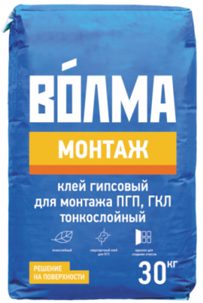 Клей Волма-монтаж 30 кг