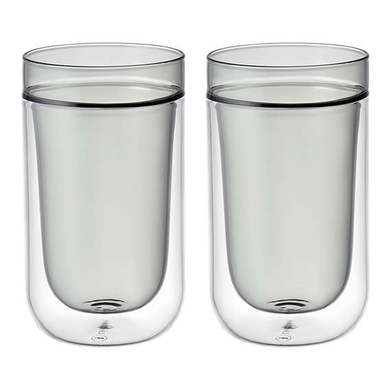 Набор стаканов pure, 280 мл, дымчато-серые, 2 шт.