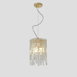 Светильник подвесной Crystal Lux ABRIL SP2 GOLD