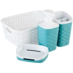 НАБОР ДЛЯ ВАННОЙ КОМНАТЫ REEF 4 ПРЕДМЕТА (комплект 8 шт)