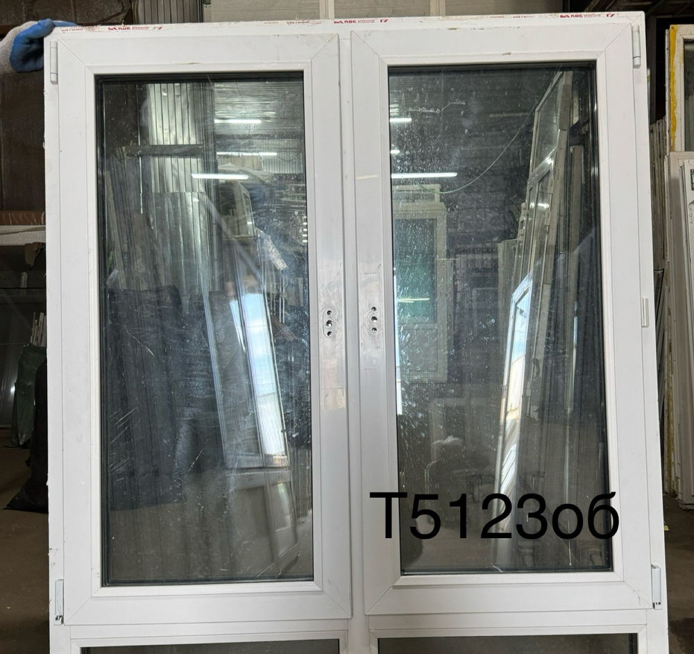 Окно Пластиковое Б/У 128(в) х 125(ш)