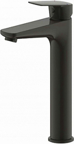 Смеситель Bravat Rhein для раковины-чаши, высокий, черный (F1429564BW-A-ENG)