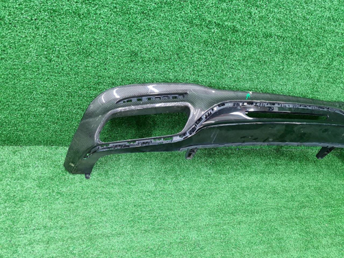 Юбка заднего бампера Mercedes S W222 17-20 AMG 63