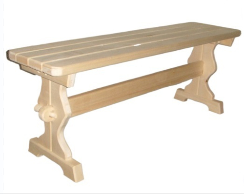 Скамейка из липы 1 м