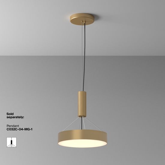 Потолочный светильник Technical C032CL-36W3K-RD-MG