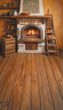 Масленица №3 (вер. 2025) - фон неопреновый