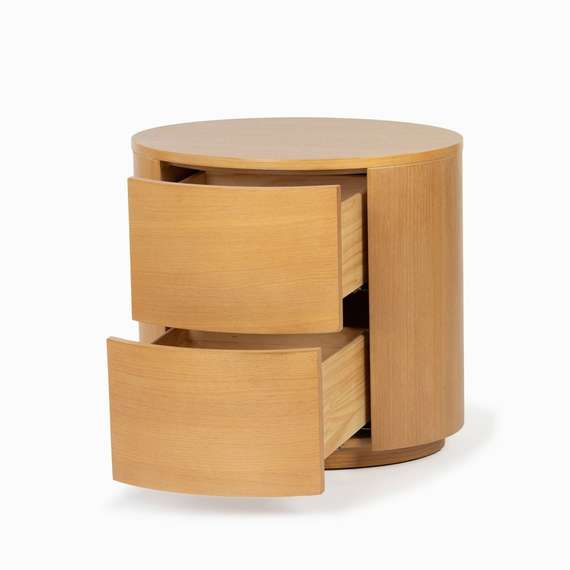 Прикроватная тумба Nara, шпон дуба