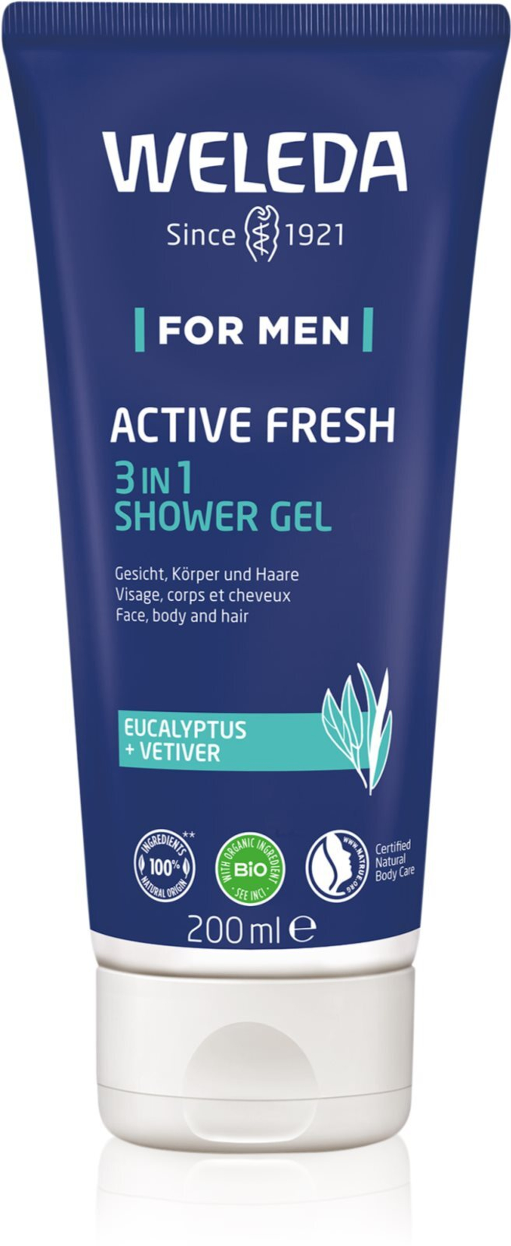 Weleda Men - гель для душа /   200  ml  / GTIN 7611916153600