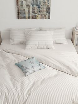 Постельное белье Сказка "Лутон" евро Наволочка 50х70 см 2 шт Простынь 240х215 см Пододеяльник 200х215 см, перкаль