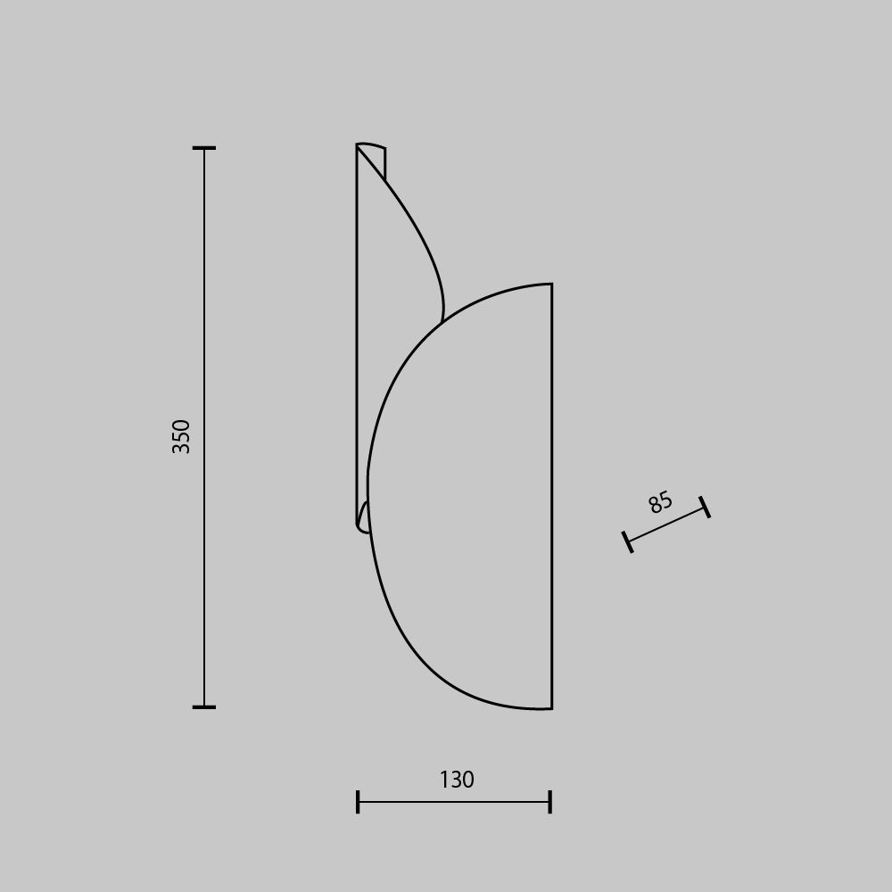 Светильник настенный Maytoni   MOD225WL-02B1