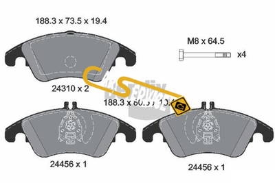 BENDIX Braking - BPD1079