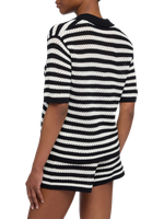 Костюм жен. Saint Barth Pixie Yvette черно-белые полоски