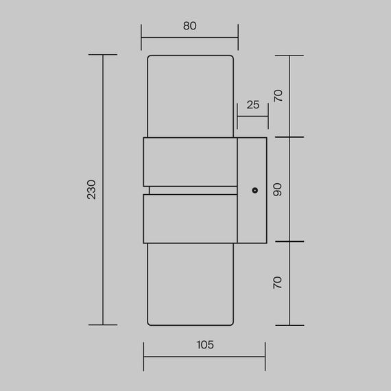 Бра Maytoni MOD505WL-L12BS3K