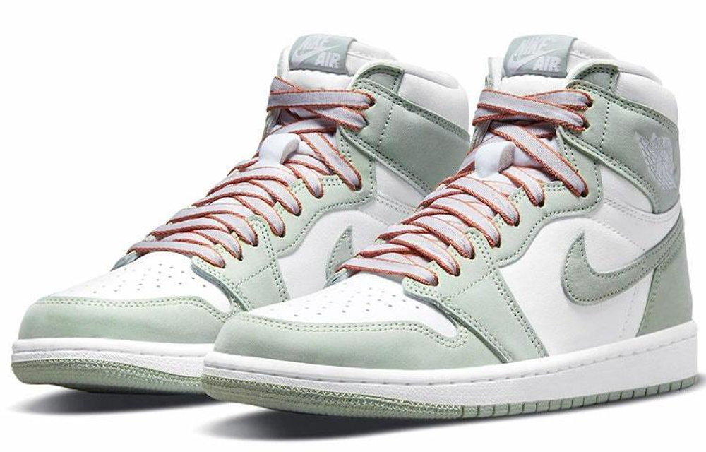 Кроссовки Jordan Air Jordan 1 High Og "Seafoam" (Женская размерная сетка)