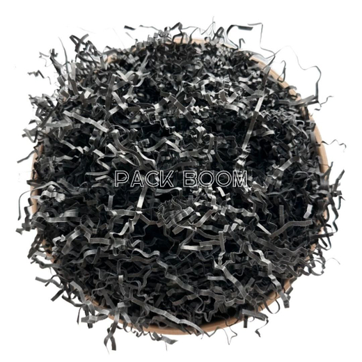 Наполнитель бумажный чёрный, 2 мм