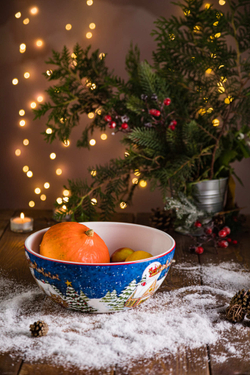 Салатник глубокий 25см Certified Int. Int. Мастерская Санта-Клауса