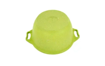 Кастрюля 2л «Trendy style» (lime) со стеклянной крышкой к21tsl