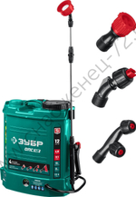 ЗУБР 12 л, аккумуляторный опрыскиватель (ОПС-12)