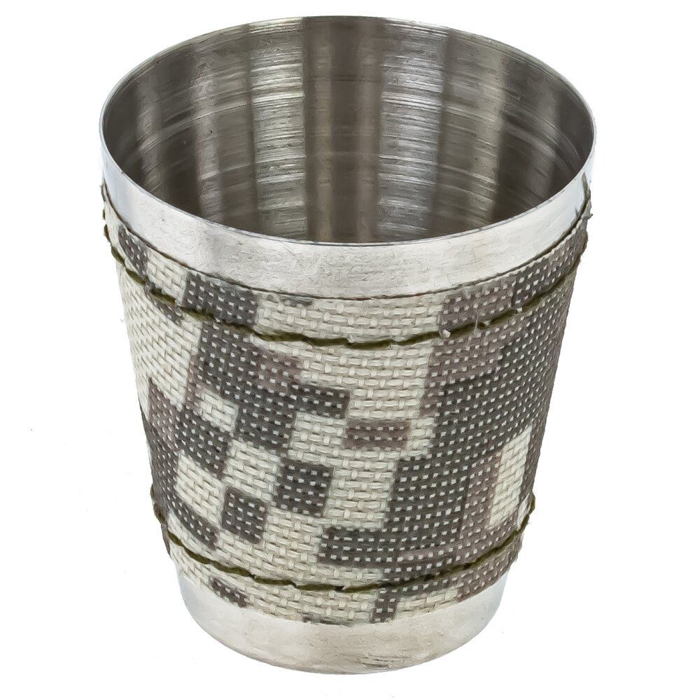 GAEM Набор из 5-ти предм.: фляжка 250 мл, 2 стопки 50 мл, вилка, ложка, L21,5 W17 H4 см