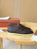Высокие лоферы Loro Piana
