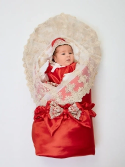 Конверт на выписку новорожденного осень