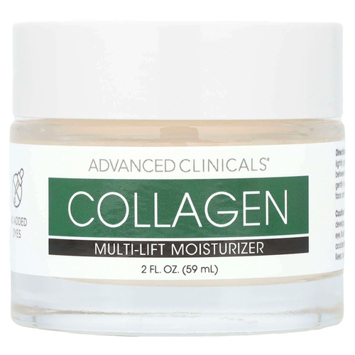 Advanced Clinicals, Collagen, увлажняющее средство Multi-Lift, 59 мл (2 жидк. унц.)