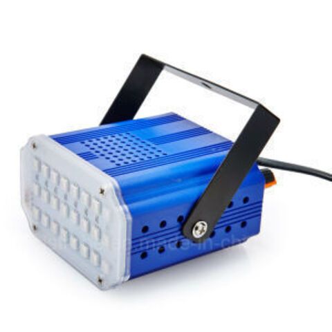 Комнатный мини-стробоскоп Mini Room Strobe 24 LED, цвет синий