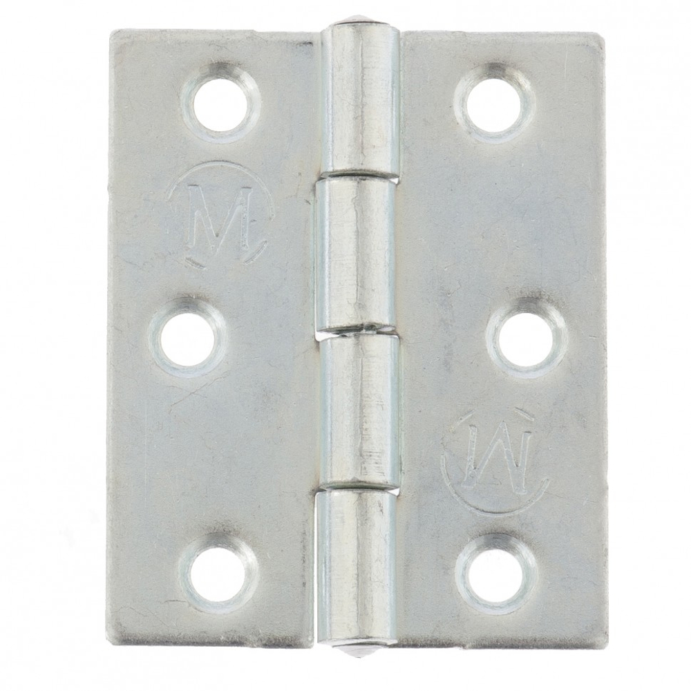 Петля карточная 50х40, цинк, 4шт (Металлист)// Произведено в РФ