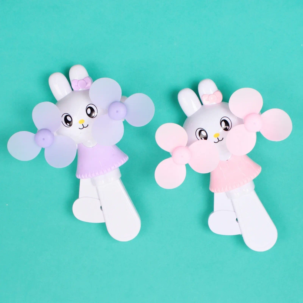 Вентилятор «Зайчонок» 20*14,5 см, микс