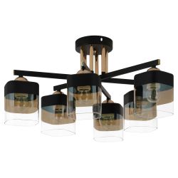 Люстра Rivoli Isadora 9133-306 6 х Е27 40 Вт модерн | Rivoli