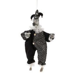 GAEM Игрушка набивная подвес "Лошадь-клоун", L18 W9 H36/22 см