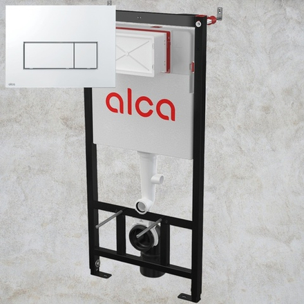 Комплект AlcaPlast SET 4 в 1: инсталляция, звукоизоляция, крепления, клавиша M571