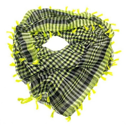 Арафатка-шемаг черно-салатовая