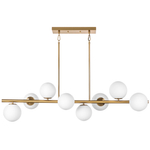 815083 Люстра CROCO 8х40W E14 ЛАТУНЬ