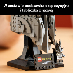 Конструктор LEGO Icons 11373 Властелин колец: Шлем Саурона — фото 12